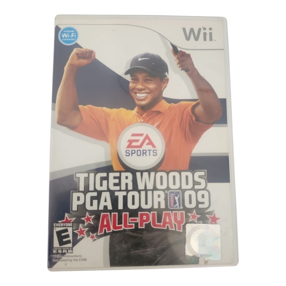 Tiger Woods PGA Tour 09 All-Play (Nintendo Wii) – Complete with Game & Manual